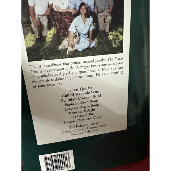 The Peachtree Tea Room Cookbook by Pedregon, Cynthia Collins (D) HCDJ - Picture 2 of 8